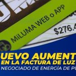 Nuevo Aumento en la Factura de Luz Aprobó el Negociado de Energía de Puerto Rico