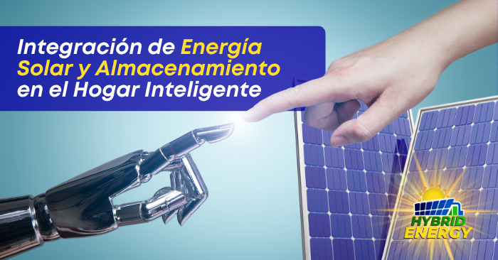 Integración de Energía Solar y Almacenamiento en el Hogar Inteligente